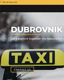 Taxi dubrovnik insertioweb
